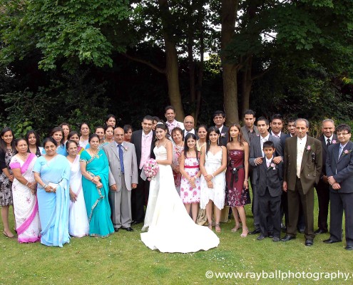 Leatherhead Registry wedding congregation.