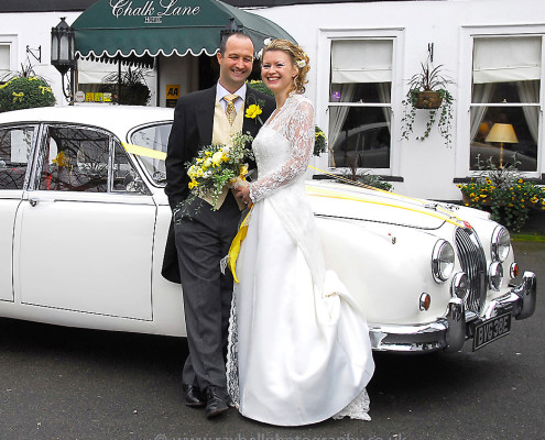 Banstead bride and groom, Epsom.