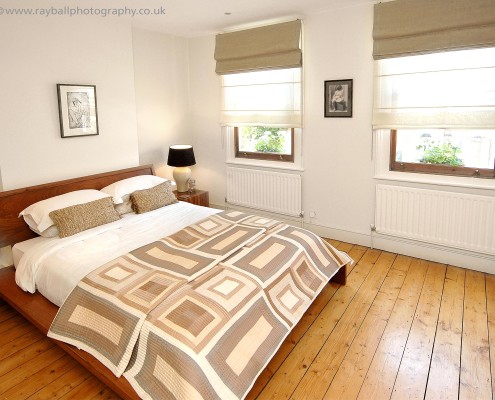 Kingston bedroom interior by Epsom Photography Surrey.