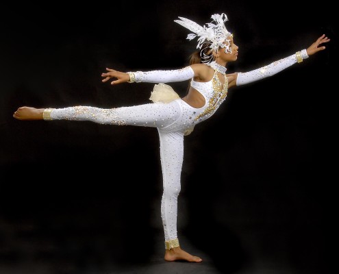 Horsham dance student in Epsom Photography Studio..