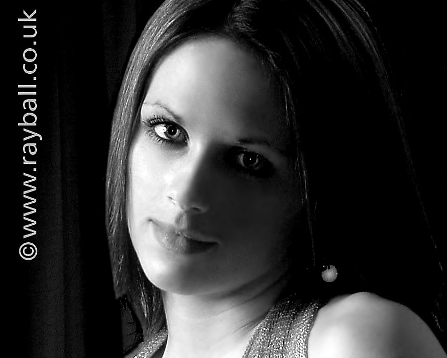 Banstead model portfolio shot at Epsom Photography Studio Surrey.