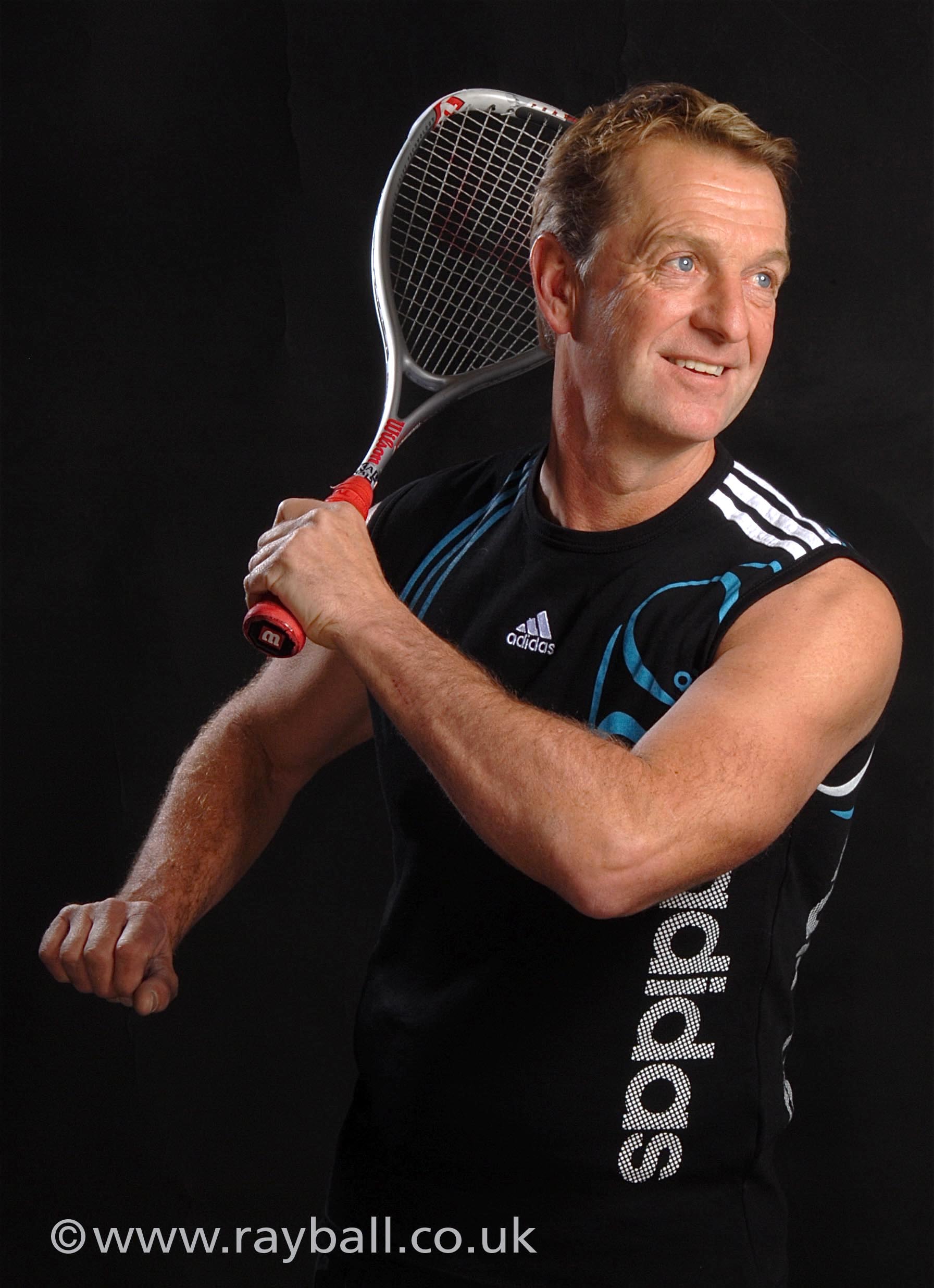 Cheam squash player at Epsom Photography Studio Surrey