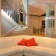 Worcester Park model on stairs in Sutton home by Epsom Photography Surrey.