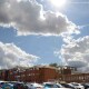 Epsom general Hospital car park and sky by Epsom Photography Surrey