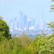 View over Cheam and Belmont following Stane Street.