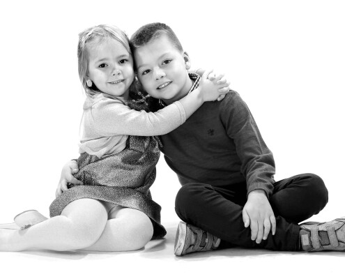 Brother and sister Fetcham Surrey.