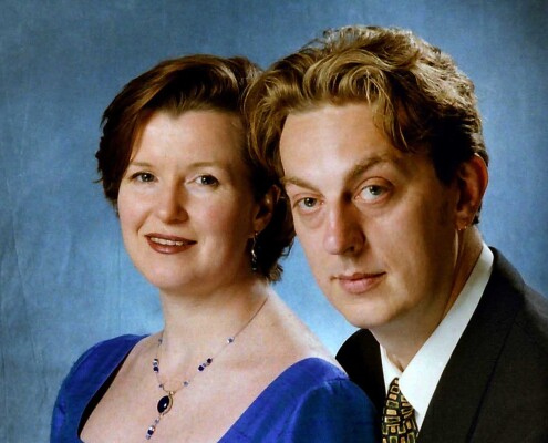 Portrait of Sutton couple.